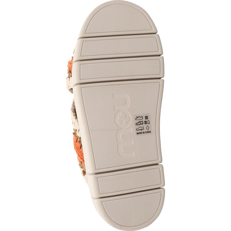 Mou Bounce Raffia Sandale - MU.SW531015K-RDPBRO - Braun