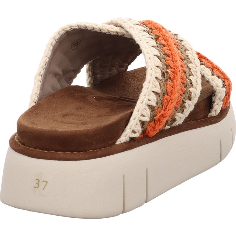 Mou Bounce Raffia Sandale - MU.SW531015K-RDPBRO - Braun