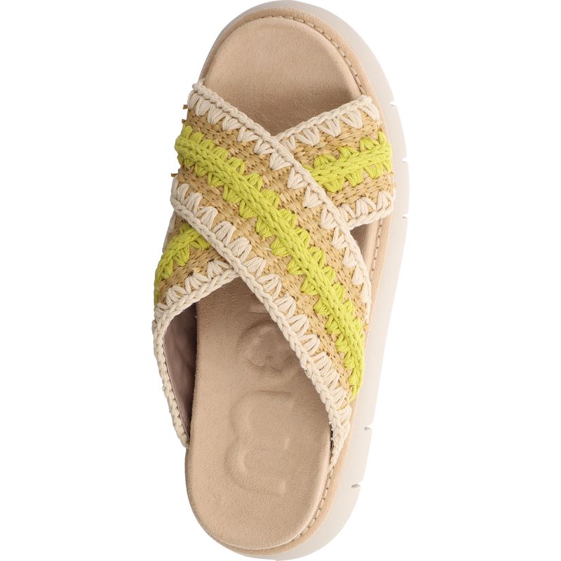 Mou Bounce Raffia Sandale - MU.SW531015K-RNAT - Natur