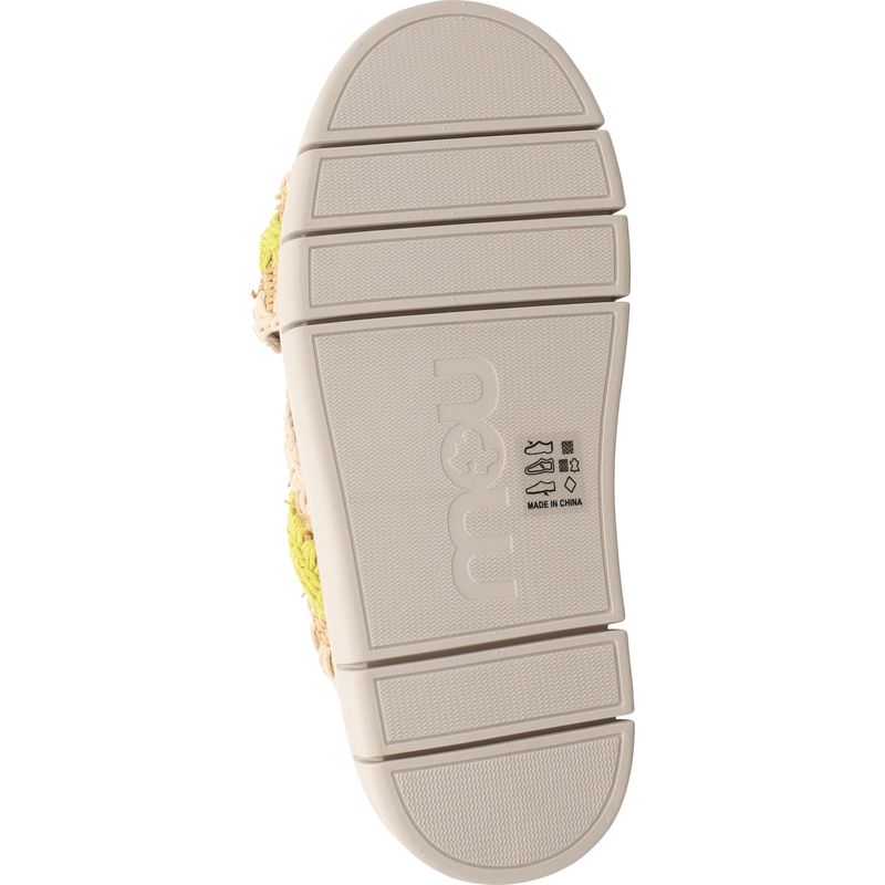 Mou Bounce Raffia Sandale - MU.SW531015K-RNAT - Natur