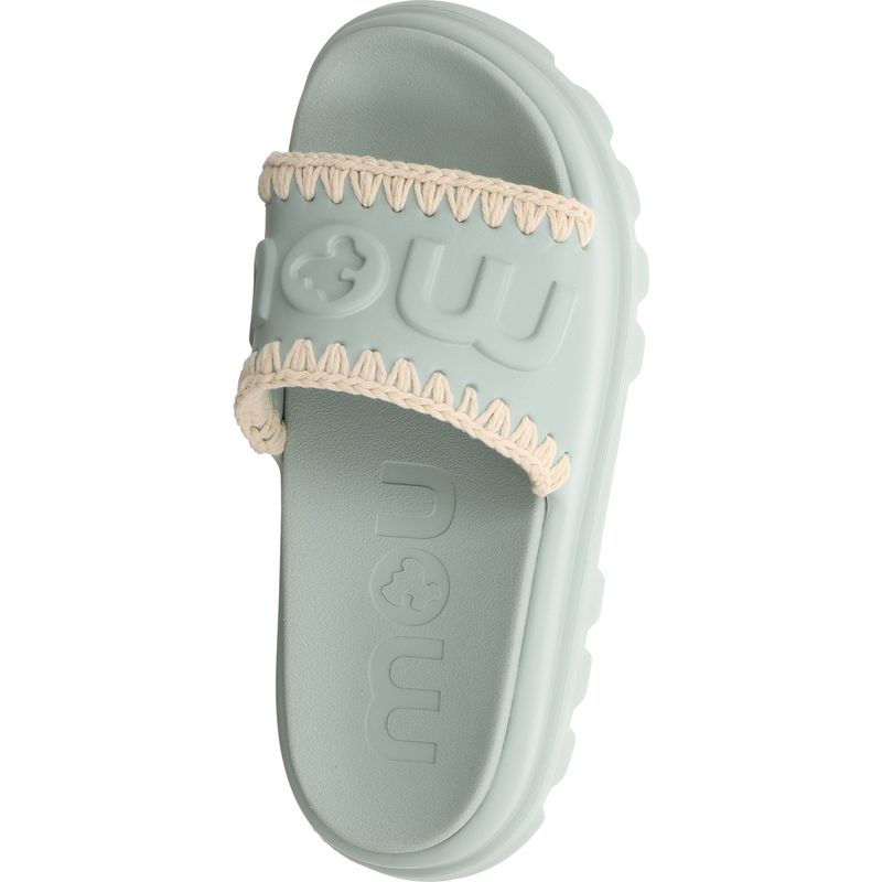 Mou Eva One-Piece Slides - MU.SW661000N-TEA - Tee