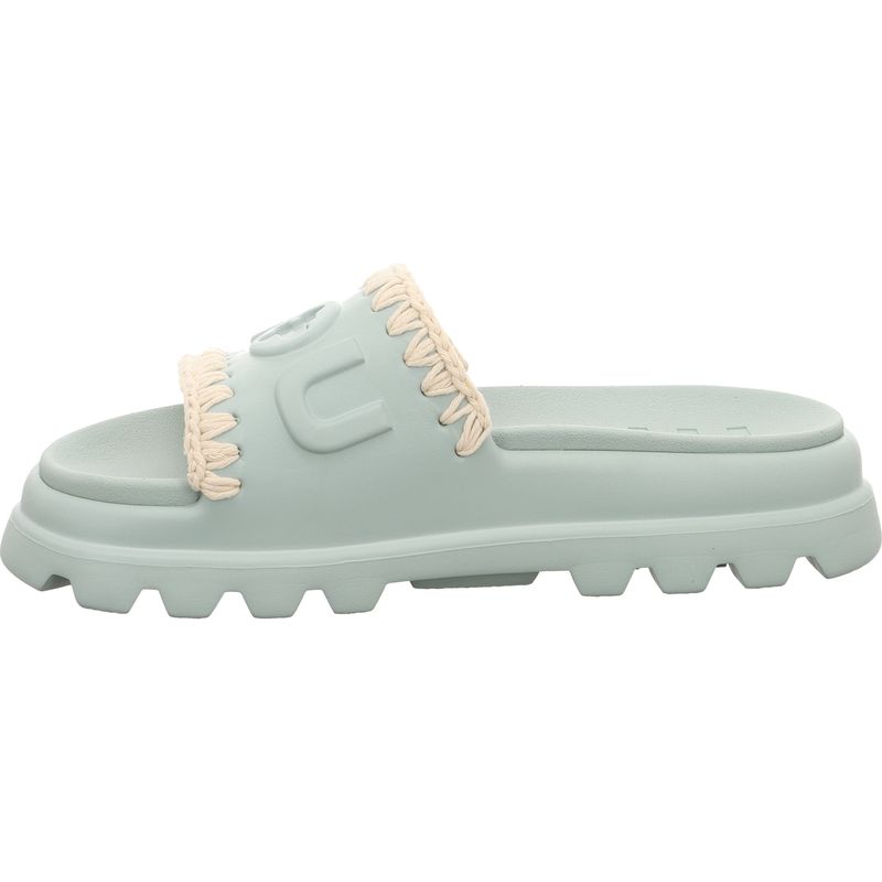 Mou Eva One-Piece Slides - MU.SW661000N-TEA - Tee