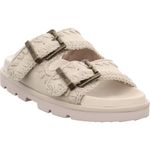 Mou Low Bio Two-Buckle Pantolette - MU.SW631000A-CHLK - Chalk chalk | weiß