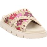 Mou Sequins Criss-Cross Sandale - MU.SW461017G-SSFUX - Fuchsia sequin spring fucsia | pink
