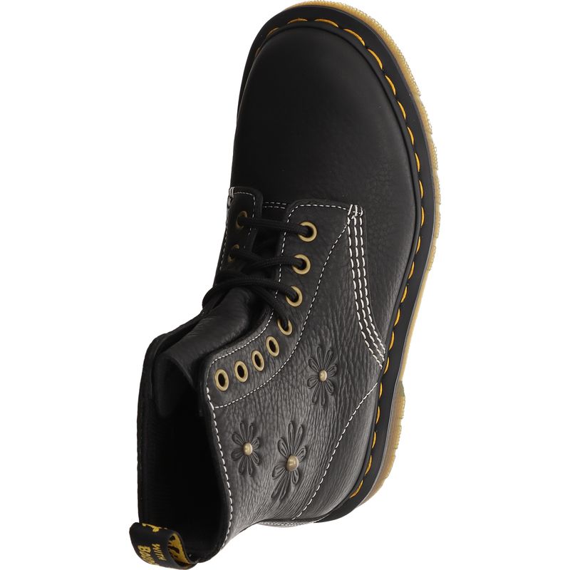Dr. Martens 1460 Pascal Flower-42420001 -  Boot Schwarz