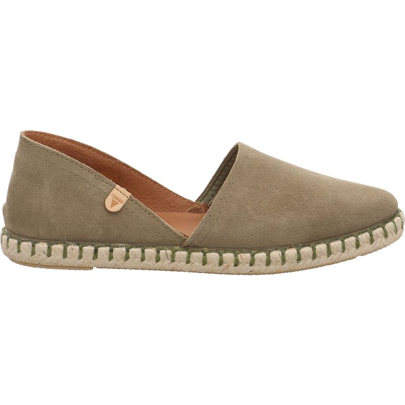 Verbenas Carmen Serraje khaki Espadrilles