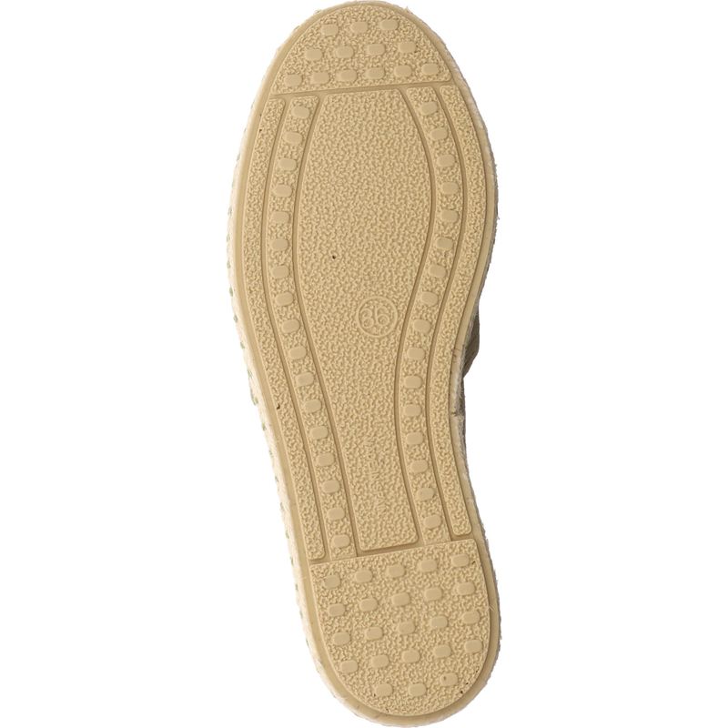 Verbenas Carmen Serraje khaki Espadrilles