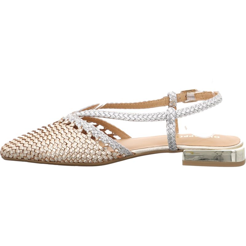 Gioseppo - KITODI - flache Sandale - 79225-P-PLATINO in platin