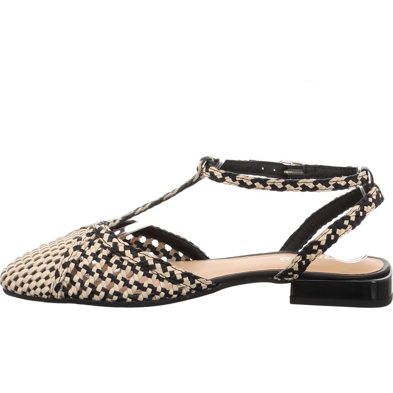 Gioseppo - JHELUM - gewebte Sandale - 79237-P-NEGRO - schwarz/weiß