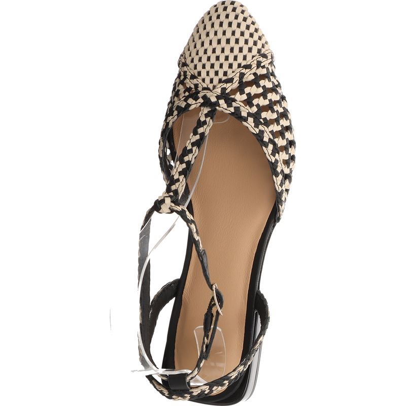 Gioseppo - JHELUM - gewebte Sandale - 79237-P-NEGRO - schwarz/weiß