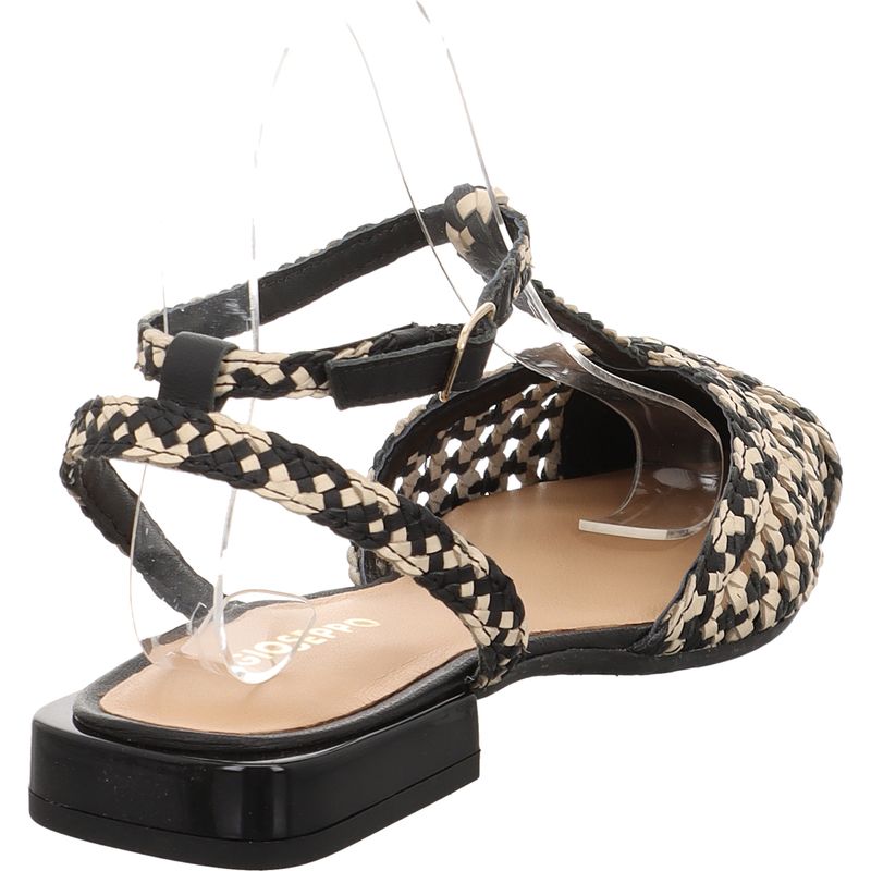 Gioseppo - JHELUM - gewebte Sandale - 79237-P-NEGRO - schwarz/weiß