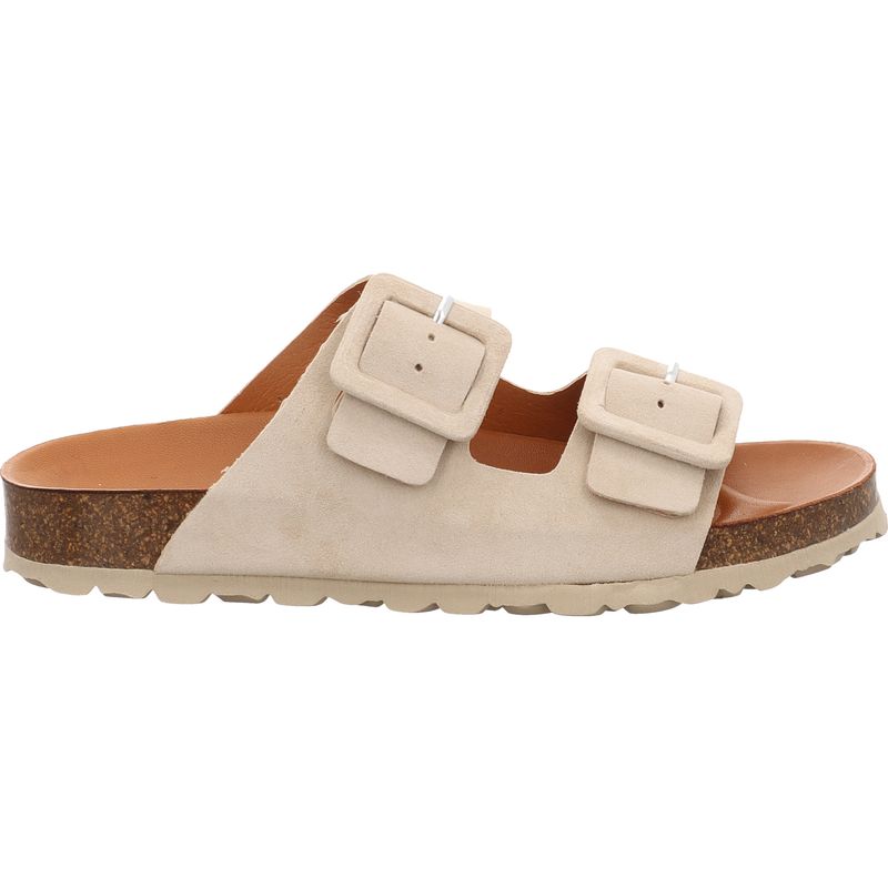Verbenas Randel Velour Crudo Pantolette