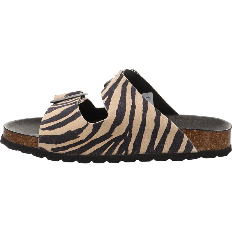 Verbenas Randel Zebra Camel Pantolette