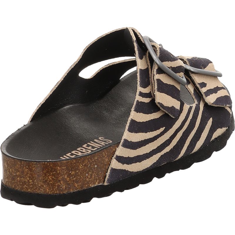 Verbenas Randel Zebra Camel Pantolette