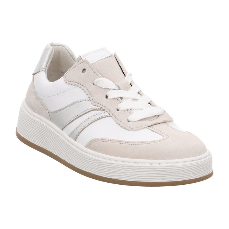 Gabor - Comfort - 66.435 - Sneaker | weiß | silber