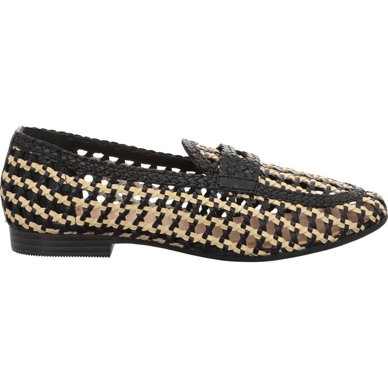 Gioseppo - WABASHA - geflochtene Leder Loafer - 79108-P-NEGRO - schwarz