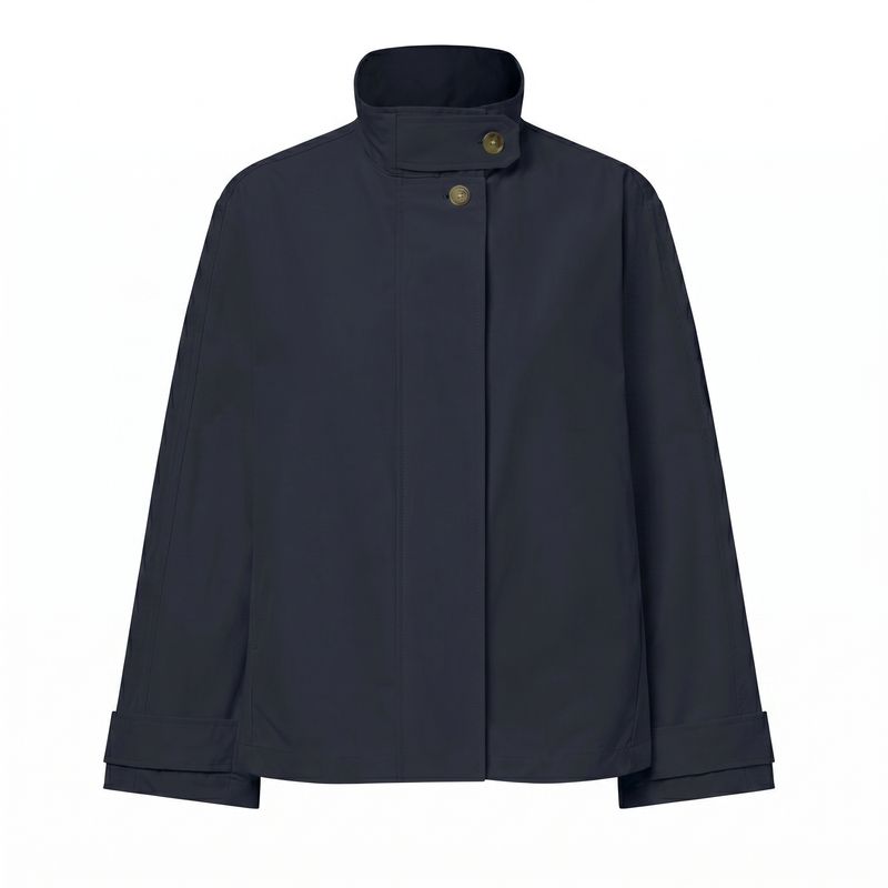 Ecoalf - Nebu Jacket Women - Oversize - MCWGAJKNEBU00042S26-dark navy | dark navy