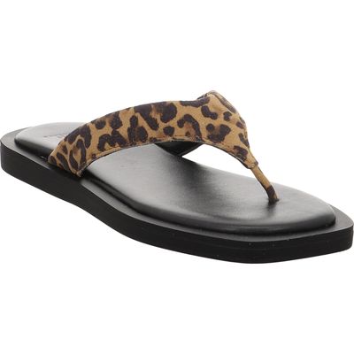 Copenhagen - CPH791-Suede-Leo - Zehentrenner - Leoprint braun | leo