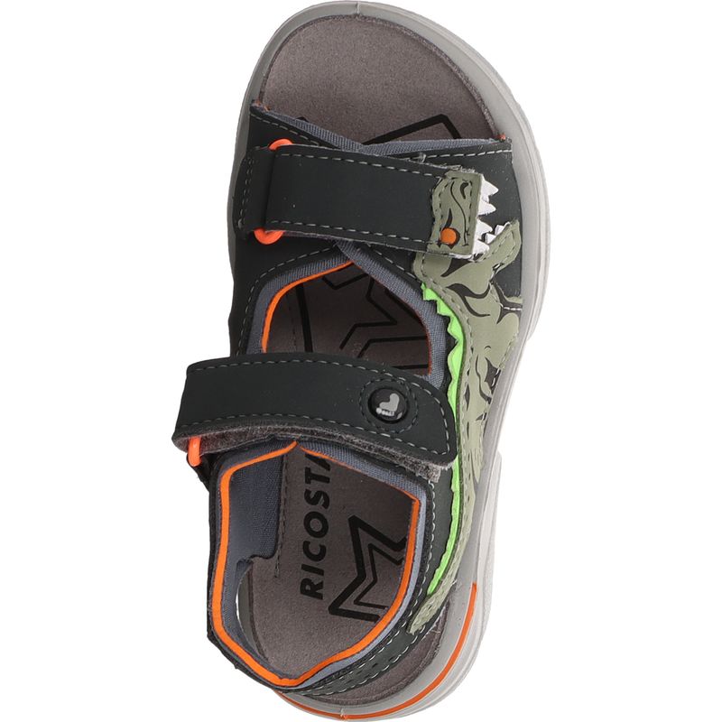 Ricosta Raptor Kinder-Sandale - 50 6701600/490 - grigio/grau kent/mamba
