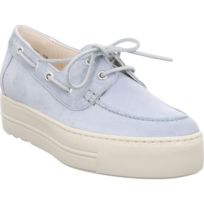 Paul Green - 1197-090 - Damen Schnürer in zartem blau | blau