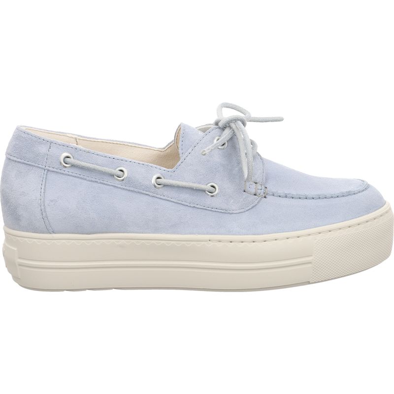 Paul Green - 1197-090 - Damen Schnürer in zartem blau