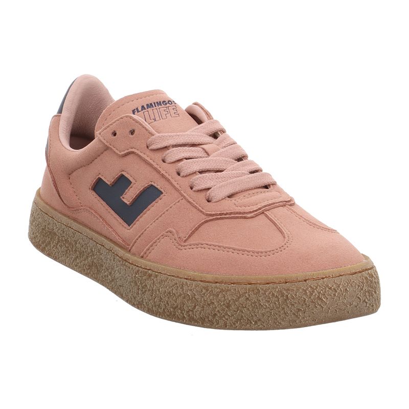 Flamingos' Life - Burela Bold - Nachhaltige Sneaker | weiß | rosa