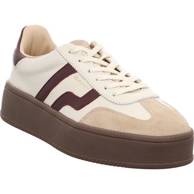 Gant - Cuzmani - 33531353/G045 - Plateau Sneaker in offwhite portwine weiß