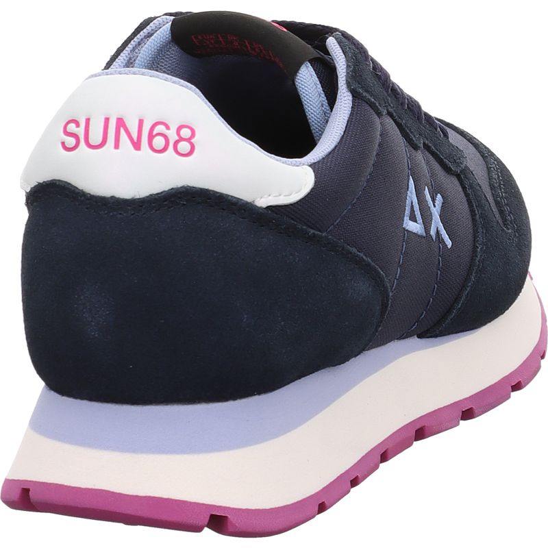 SUN68 Ally Solid Sneaker Z46201-07 marineblau