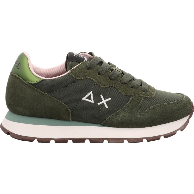 SUN68 Ally Solid Sneaker Z46201-74 dunkles oliv