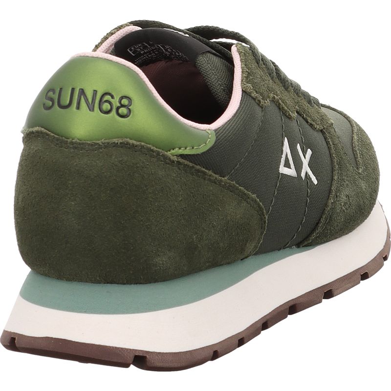 SUN68 Ally Solid Sneaker Z46201-74 dunkles oliv