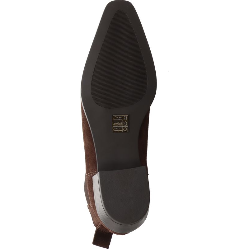 Copenhagen CPH294-suede chocolate Damen Chelsea Boot Veloursleder