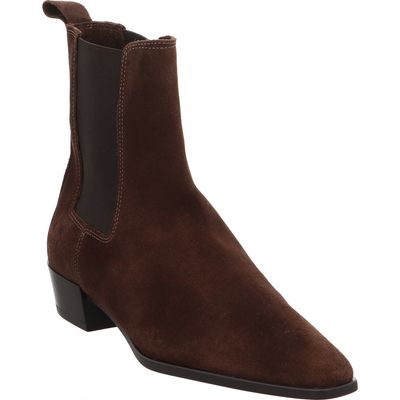 Copenhagen CPH294-suede chocolate Damen Chelsea Boot Veloursleder braun