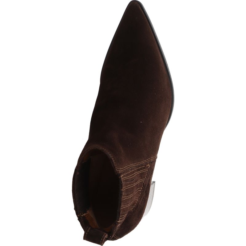Copenhagen CPH298-suede chocolate Damen Chelsea Boot Veloursleder