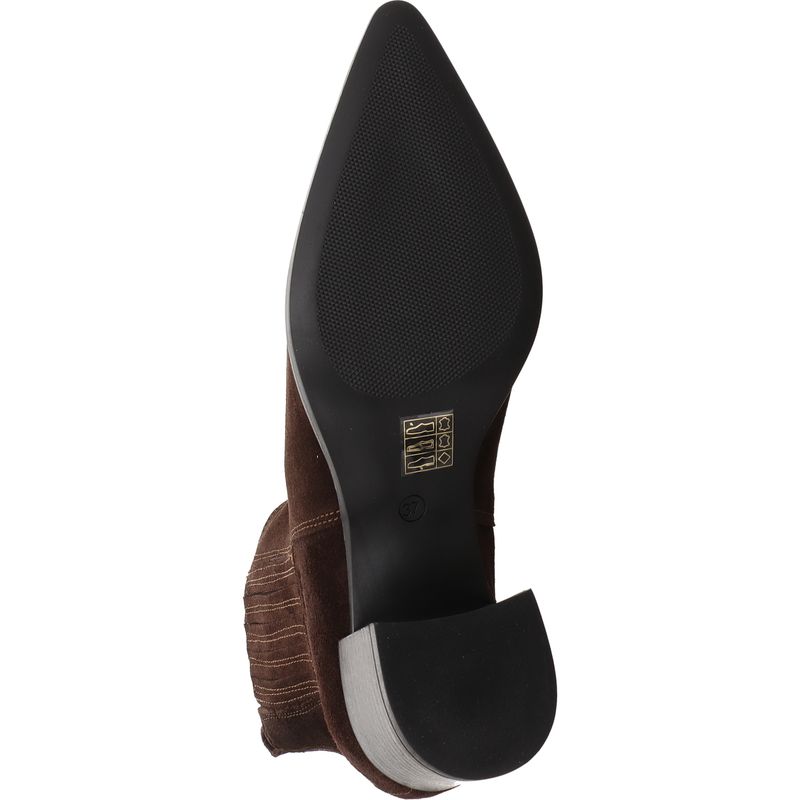 Copenhagen CPH298-suede chocolate Damen Chelsea Boot Veloursleder
