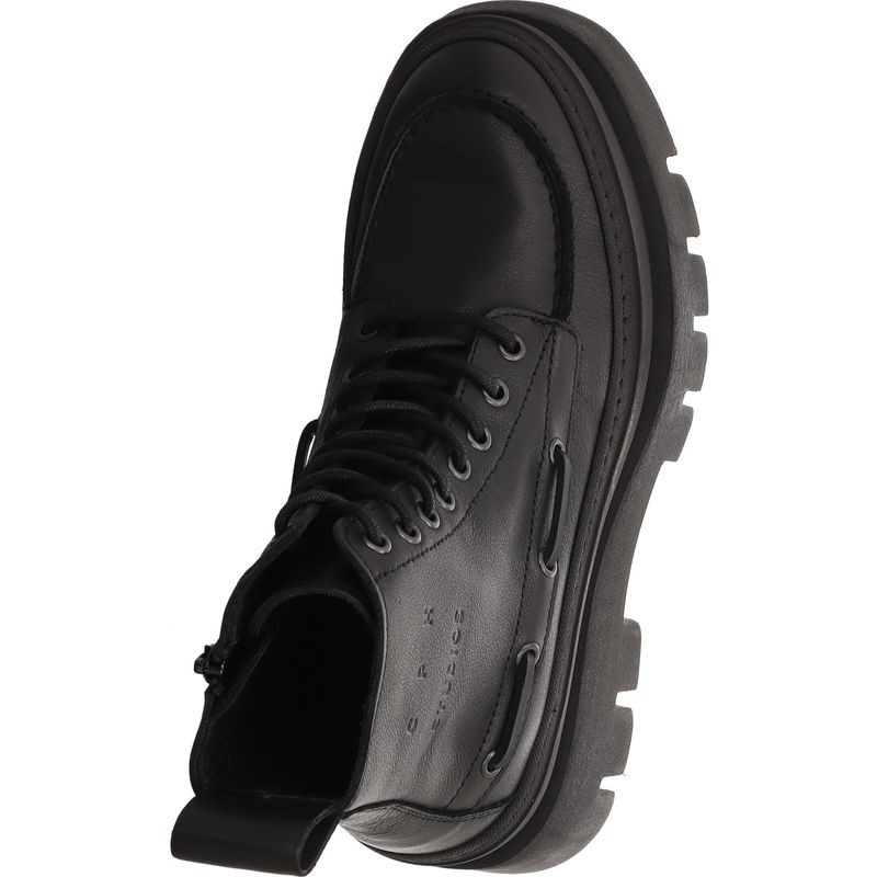 Copenhagen CPH697-leather black Damen Schnürboot Leder