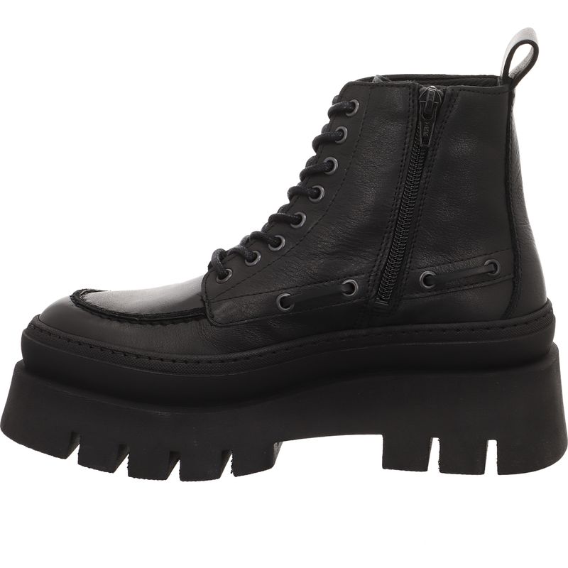 Copenhagen CPH697-leather black Damen Schnürboot Leder