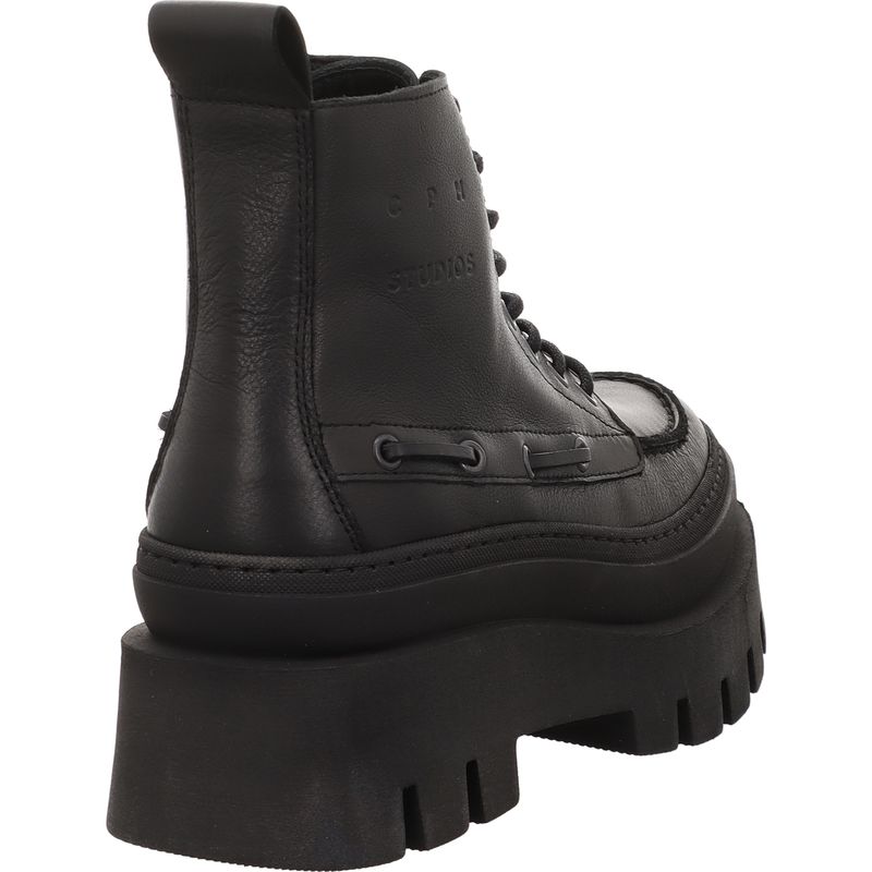 Copenhagen CPH697-leather black Damen Schnürboot Leder