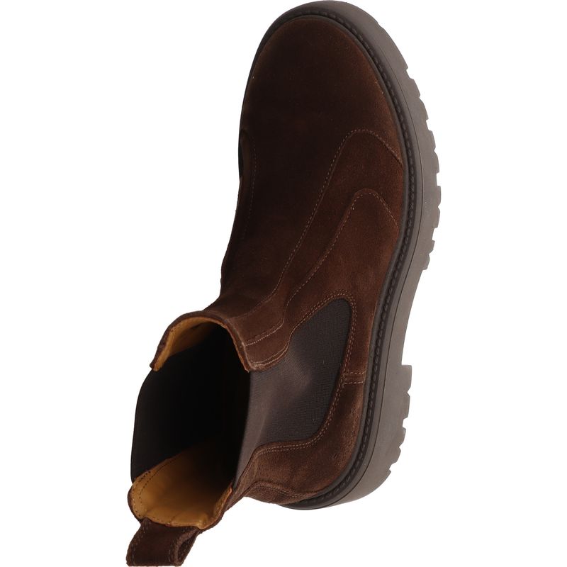 Copenhagen CPH715-suede chocolate Damen Chelsea Boot Veloursleder