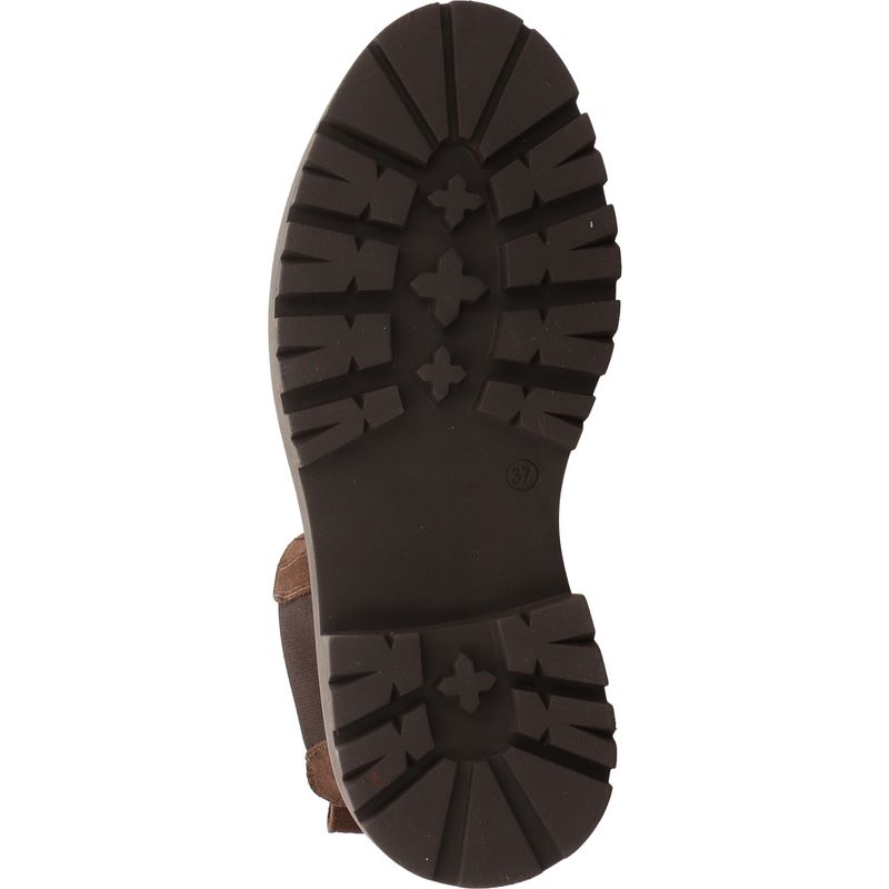 Copenhagen CPH715-suede chocolate Damen Chelsea Boot Veloursleder