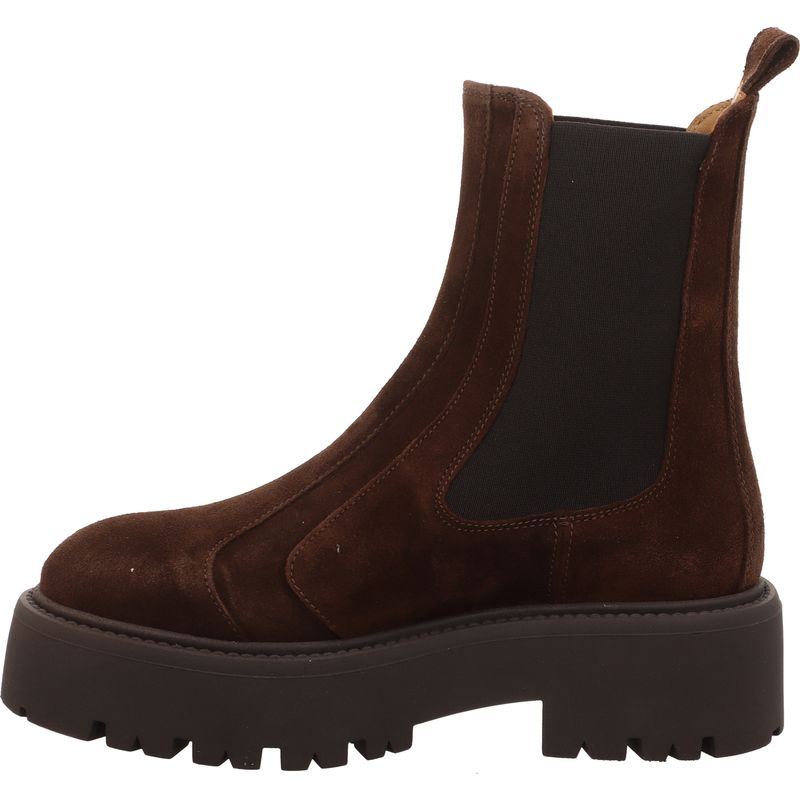 Copenhagen CPH715-suede chocolate Damen Chelsea Boot Veloursleder