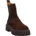 Copenhagen CPH715-suede chocolate Damen Chelsea Boot Veloursleder braun