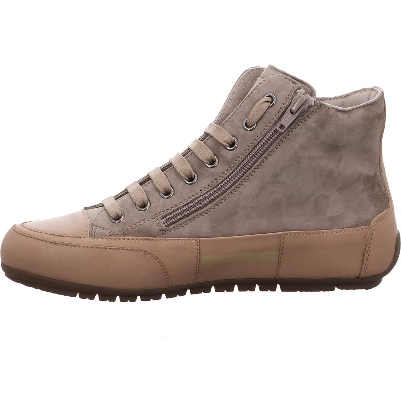 Candice Cooper Plus Patch Schnürstiefelette 2018032-07-0D12 taupe