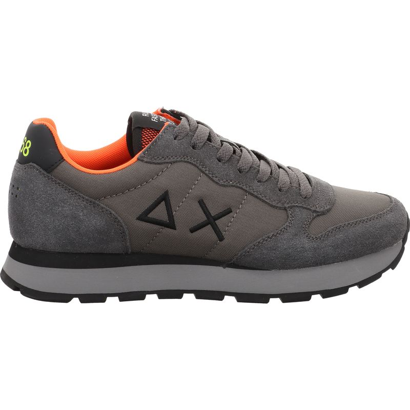 SUN68 Tom Fluo Sneaker Z46102-47 dunkelgrau