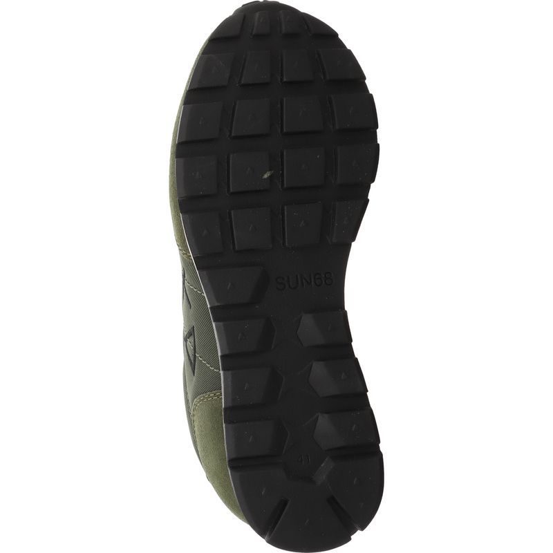 SUN68 Tom Fluo Sneaker Z46102-74 dunkles oliv
