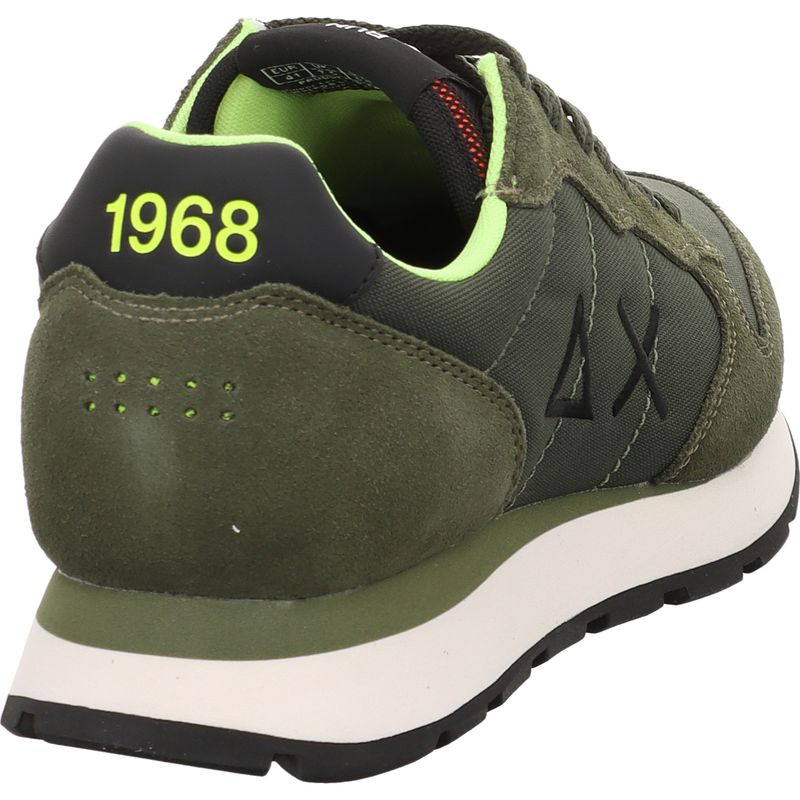 SUN68 Tom Fluo Sneaker Z46102-74 dunkles oliv