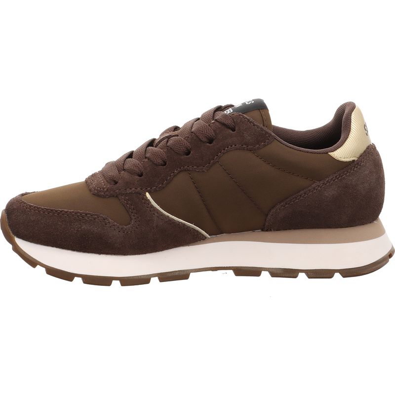 SUN68 Ally Silver Gold Sneaker Z46202-08 braun