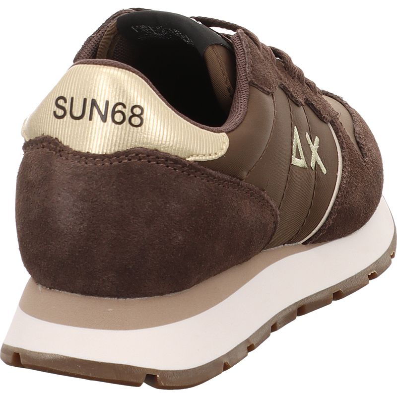 SUN68 Ally Silver Gold Sneaker Z46202-08 braun