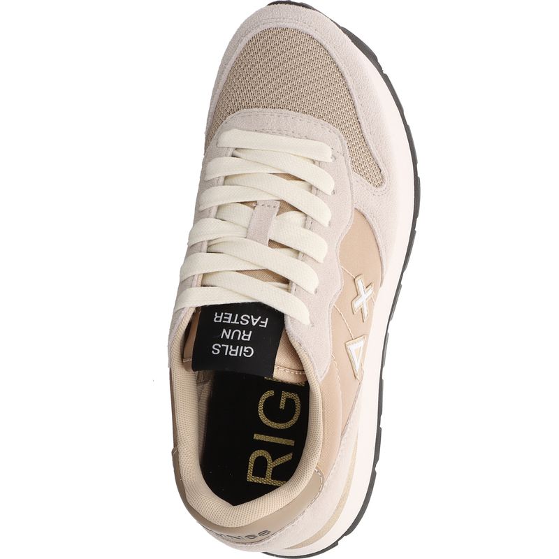 SUN68 Ally New Bright Nylon Sneaker Z46203-43 gold