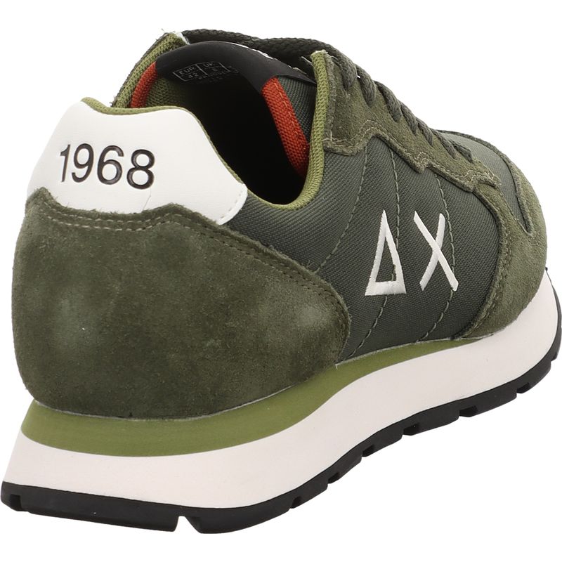 SUN68 Tom Solid Sneaker Z46101-74 dunkles oliv