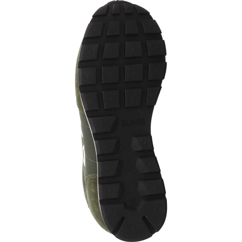 SUN68 Tom Solid Sneaker Z46101-74 dunkles oliv